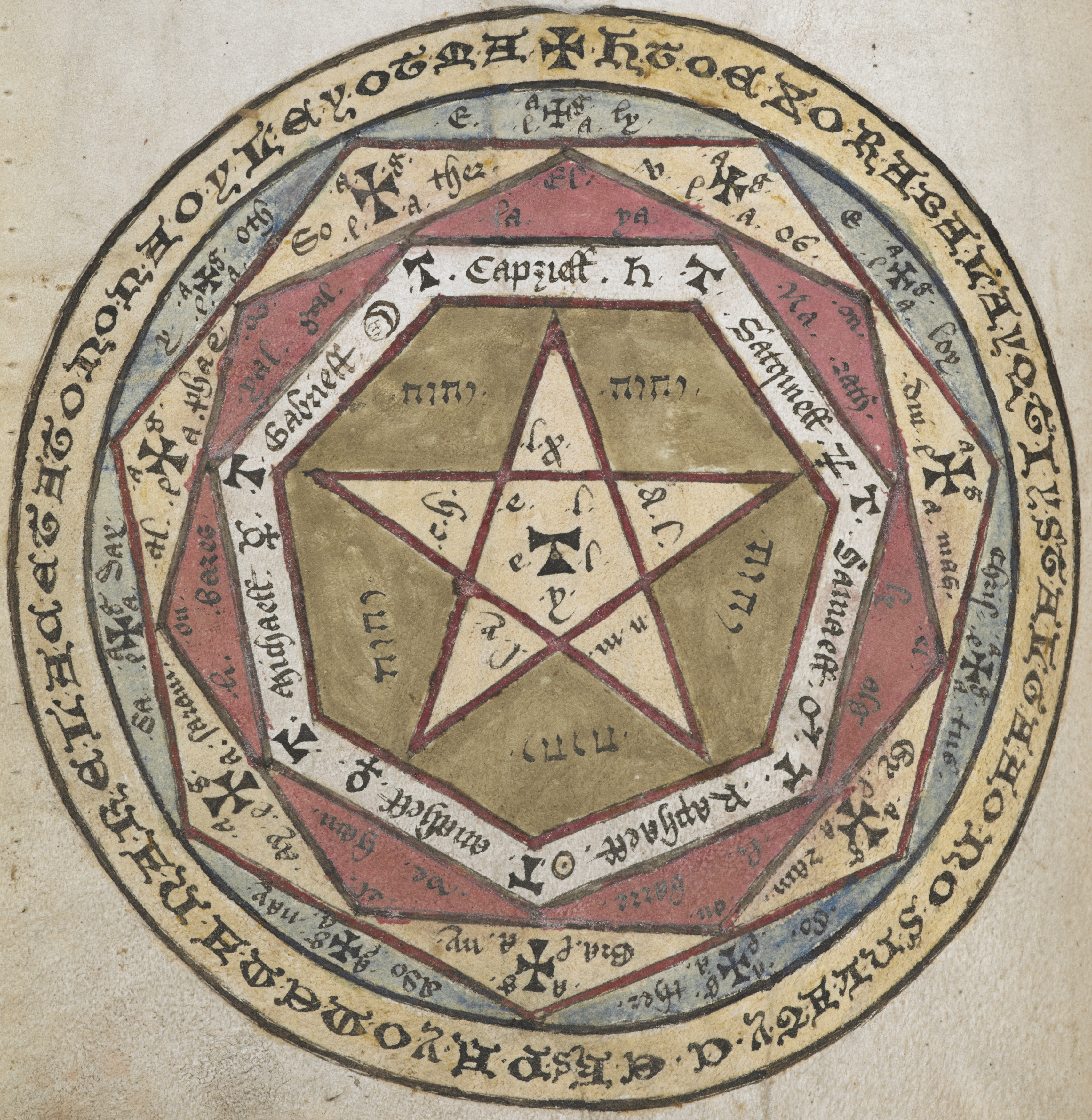 Composition Notebook: Sigillum Dei Aemaeth Gift Magic Seal of God